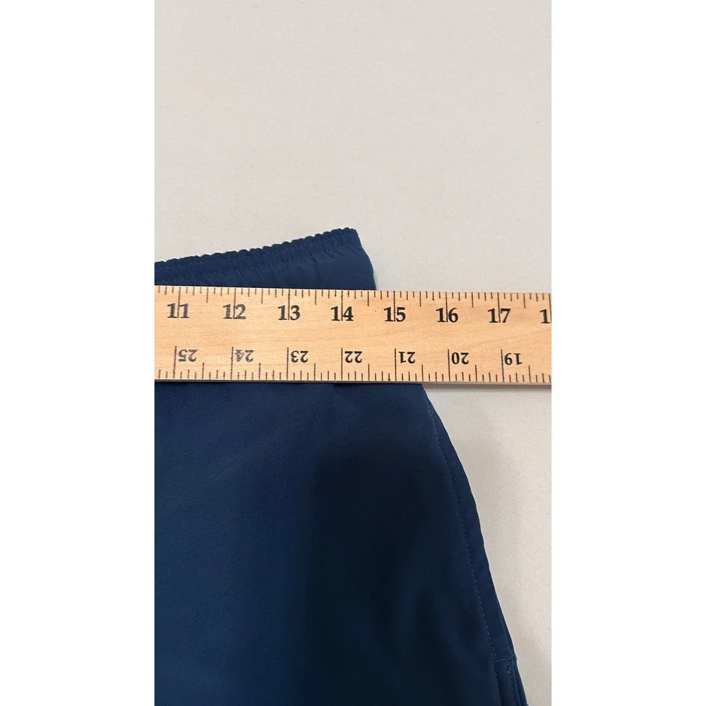 Under Armour Mens Blue Colorblock Swim Trunks Unlined Board Shorts Large